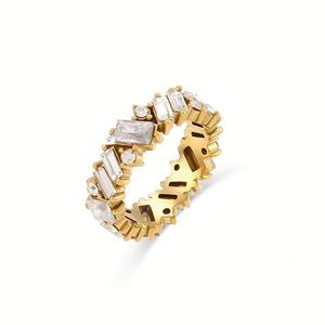 Luxx Band Ring-18k gold plated